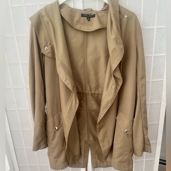 Romeo and Juliet Couture Tan Coat - Picture 3 of 5